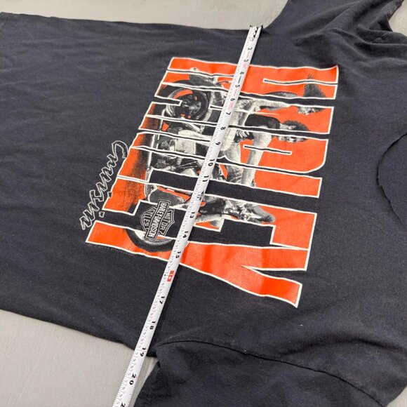 Vintage Harley Davidson Cruisin 80s Single Stitch Shirt Large - Picture 5 of 6